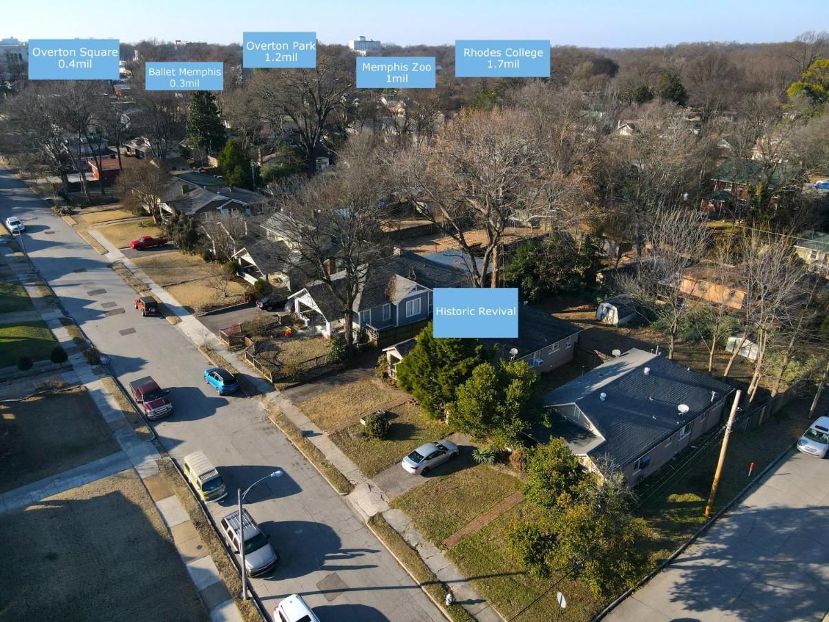 Villa Historic Revival King Bed Midtown Memphis 68 Yes Pets Fast Wifi Free Parking Exterior foto